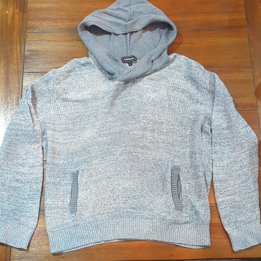 Express Shawl Hooded Sweater